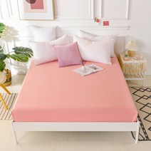 접이식 침대 토퍼 매트리스 손님용 3단 Washable Bed Cover Multicolor Thickened Topper bed king size sheet100%cotton h, [10] Customizable, [04] Style 4