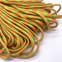 DIY 공예용품 장식품 폼폼 리본 5야드 4mm 멀티 컬러 파라 코드 550 낙하산 등산 끈 로프 밀 사양 유형 III, 16 16