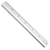 알루미늄자 30cm 12인치 철자 직자 제도용 재단용