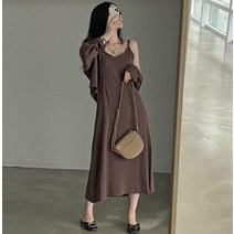 마원피스 맟춤제작 CHIC 이너웨어 끈나시 슬립 셔츠 여성 얇은 레쉬 코트 2875482253