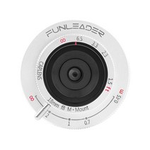 FUNLEADER-18mm F8.0 풀프레임 MF 카메라 렌즈 Leica M-마운트 사진용 소니 E/캐논 RF/니콘 Z/후지 X, 02 white_01 Nikon Z