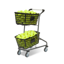 티렉스 테니스공카트 보관함 바구니, 플라스틱 테니스카트(green)