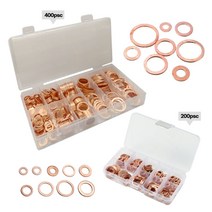 구리와샤 동와샤 동와셔 동가스켓세트 동박킹 동패킹 200PCS 400PCS, 200pcs-(1SET)