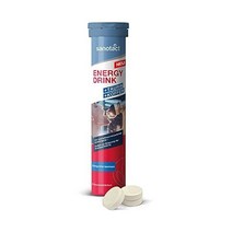 sanotact Energy 드링크 발포정 20 비타민 타우린 + 카페인 B 지구력 을 위한, 20개 (팩 1개)