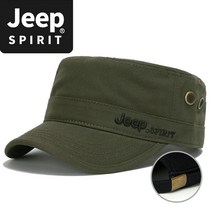 JEEP SPIRIT 캐주얼 플랫 모자 CA0049 + 정품 인증 스티커