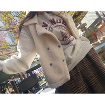 라밤바 양털 무스탕 조끼