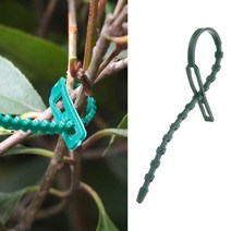 가든타이 작물고정끈 50P 원예 타이 하우스 전선끈 고정타이 작물 관수자재 스마트농업 하우스농자재 스마트농장