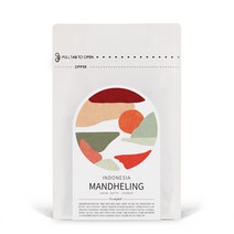 빈플러스 인도네시아 린통 만델링 원두커피, 에스프레소용, 200g