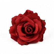 웨딩카 꾸미기 리본 프로포즈 자동차 장식 용품 30pcs 9cm 큰 인공 장미 실크 꽃 머리 결혼식 diy 화환 선물 상자 스크랩북 공예 가짜 꽃, 빨간색