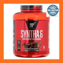 BSN 신타6 울트라프리미움 프로틴메트릭스파우더 초코릿케이크배터 2.27kg 칼슘 철분 포타슘 칼륨 식이섬유 Syntha-6 Ultra Premium Protein Matrix