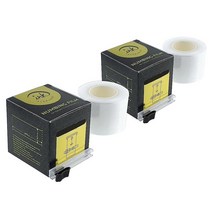 2 X 42mm 롤당 300m 1000피트 잉크 영구 플라스틱 랩의 프리미엄 마취 방부제 필름 타투 마이크로블레이드 립 눈썹 라미네이션 및 속눈썹 리프트용 - 42 또는 60m, 2X60mm
