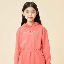 타미힐피거 에센셜 루즈핏 스웨트 드레스 (T42C7RDR620GT1TJK)