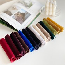 고중량 벨벳원단 스판덱스원단 15종, 네이비