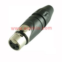 암페놀 XLR 캐논플러그 AX3F