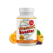 AnuMed International 아누메드 비타민C 2000mg 아연 500mg L리신 바이오플라보노이드 300mg 180캡슐