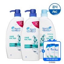 헤드앤숄더 가려운 두피케어 샴푸850ml 2개+린스850ml 1개+미니샴푸80ml 3개 증정