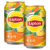 립톤 아이스티 복숭아 355ml x 48캔24캔2박스댕이샵, 1