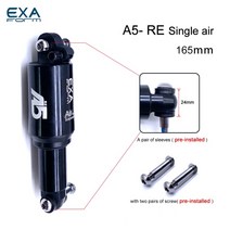 대만 KS A5 RE/RR1 125/150/165/190 MTB 자전거 리어 쇼크 산악 150mm A5-RE, CN, 03 A5 RE 165mm