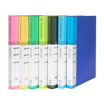 클리어파일 20P 40P 클리어화일 A4 20매 40매, 40P(고급형), 노랑