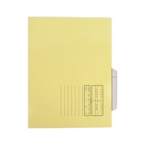 플러스샵 종이 문서 보관 홀더 6색상 10개입 1묶음 A4, 미색 100개입 10묶음