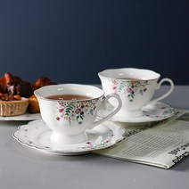 [I∃9] 스텔라 찻잔세트 예쁜커피 커피 받침 녹차 홍찻 도자기 홍차_fθ4190EA, θ본상품θ, 옵션없음[^%&]