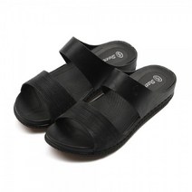 월드컵 슈넬 아멜리 여성용 여름 패션 슬리퍼 실내화 겸용_BK