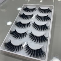 메이크업박스 3d속눈썹로얄(무용 공연 밸리댄스) 인조속눈썹, 1개, 블랙
