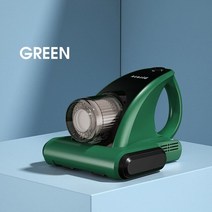 침구청소기 집먼지 진드기 카페트 청소기 흡입기 강아지 러그 털 먼지 흡입, Green 10000pa