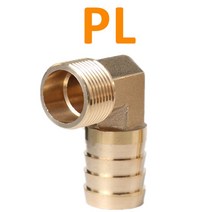 PC PL 파고다 커넥터 호스 바브 테일 스레드 황동 파이프 피팅 6 8 10 12 14 16mm 1/8 3/8 BSP, 01 PL_02 8mm Barb_02 1/4