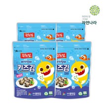자연나라 오가닉 핑크퐁 어린이 김자반 40g 4팩, 4개