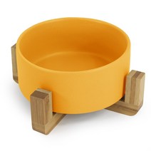 홍창 밤부플레이팅식기-옐로우(ZY20-754), 1개