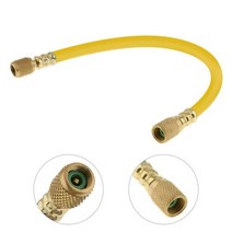 냉매 회수기 R134A 충전 호스 25cm R134a 측정 파이프 게이지 불소 도구 키트 자동차 부품, [01] 25cm Hose