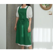공에이프런 쏘잉별 다이소앞치마 수달사순앞치마 수달사순 키네틱피플 앞치마브랜드 네일, 초록