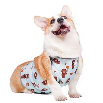 유앤펫 강아지옷 바디 커버 배가리개 앞치마(암컷용 수컷용), 암컷용,핑크