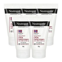 뉴트로지나 인텐스 리페어 시카 핸드크림 56g x5개