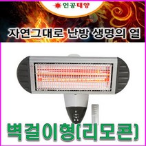 인공태양/적외선히터/벽걸이형(리모콘) CTHS-JS1800
