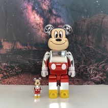 [엘마켓]bearbrick400% 베어브릭 MZ세대 피규어 장식 캐릭터피규어 재테크피규어, I 100%+400%