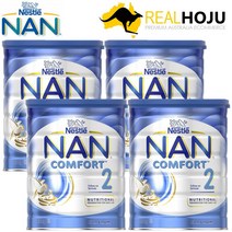 네슬레 NAN 컴포트 2단계 800g 4개