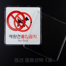 투명 케이스형 CCTV 보안카메라 녹화중 작동중 화장실 소화기 출입금지 금연 흡연 걸이형 부착형 당기세요 미세요 종류선택 1개, 애완견 정사각형 3개입