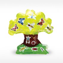 아이비미술 연두나무 스티커풍선