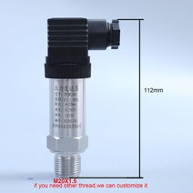 실리콘 압력 트랜스미터 변환기 4-20mA M20 * 1.5 스레드, 한개옵션1, 15 0-10Mpa