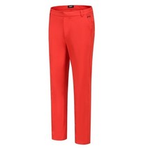 Pgm캐주얼 고탄력 긴 골프 테니스 바지 남성용 스포츠 의류 XxsXxxl 가을 겨울, 빨간, S