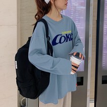 [봄신상/오버핏] 남여공용 FW 2023년 오버핏 프린팅 긴팔티셔츠 박스티 빅사이즈 루즈핏 긴팔티셔츠 LT-07