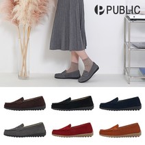 eTV 피유블릭 천연소가죽 데일리 보아퍼 로퍼 드라이빙슈즈