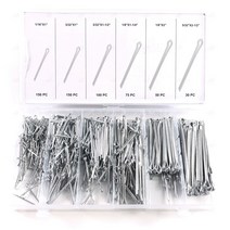 각종 아연 분할핀 세트 555pcs 체인 코 고정 핀 수리