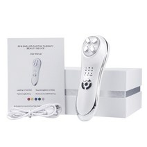 부스터힐러 가정용 리프팅 아쿠아 필링 물광5인 1 RF EMS LED 광자 얼굴 리프팅 뷰티 마사지기 메조테라피, 02 Original Box, [02]  Box