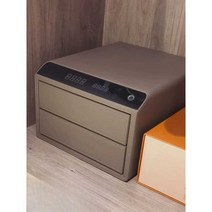 지문인식 금고 지문인식금고 가정용 스마트 대형금고, 밝은주황색(이중레이어)지문+Bluetooth