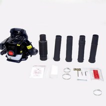 제설기 대포송풍기 보쉬송풍기 디월트송풍기 42.7cc 고출력 정원 2 스트로크 가솔린 잎 송풍기 배낭 유형, 03 black