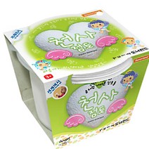 [문구티쳐] 도너랜드 천사점토 70g 점토놀이 클레이만들기 클레이 찰흙 만들기 diy, 도너랜드 천사점토  70g