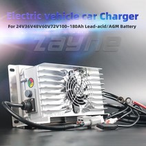 공장 직접 판매 방수 자동차 충전기 24V 36V 60V72V 골프 카트 선박 AGM 리드 산 성 배터리, 03 48V20Amp Charger_02 EU